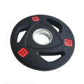 Hot Sales OEM Wholesale Rubber Fitness Set Tri-grip Weight Lifting Bumper Plates 2.5kg, 5kg, 10kg, 15kg, 20kg, 25 kg